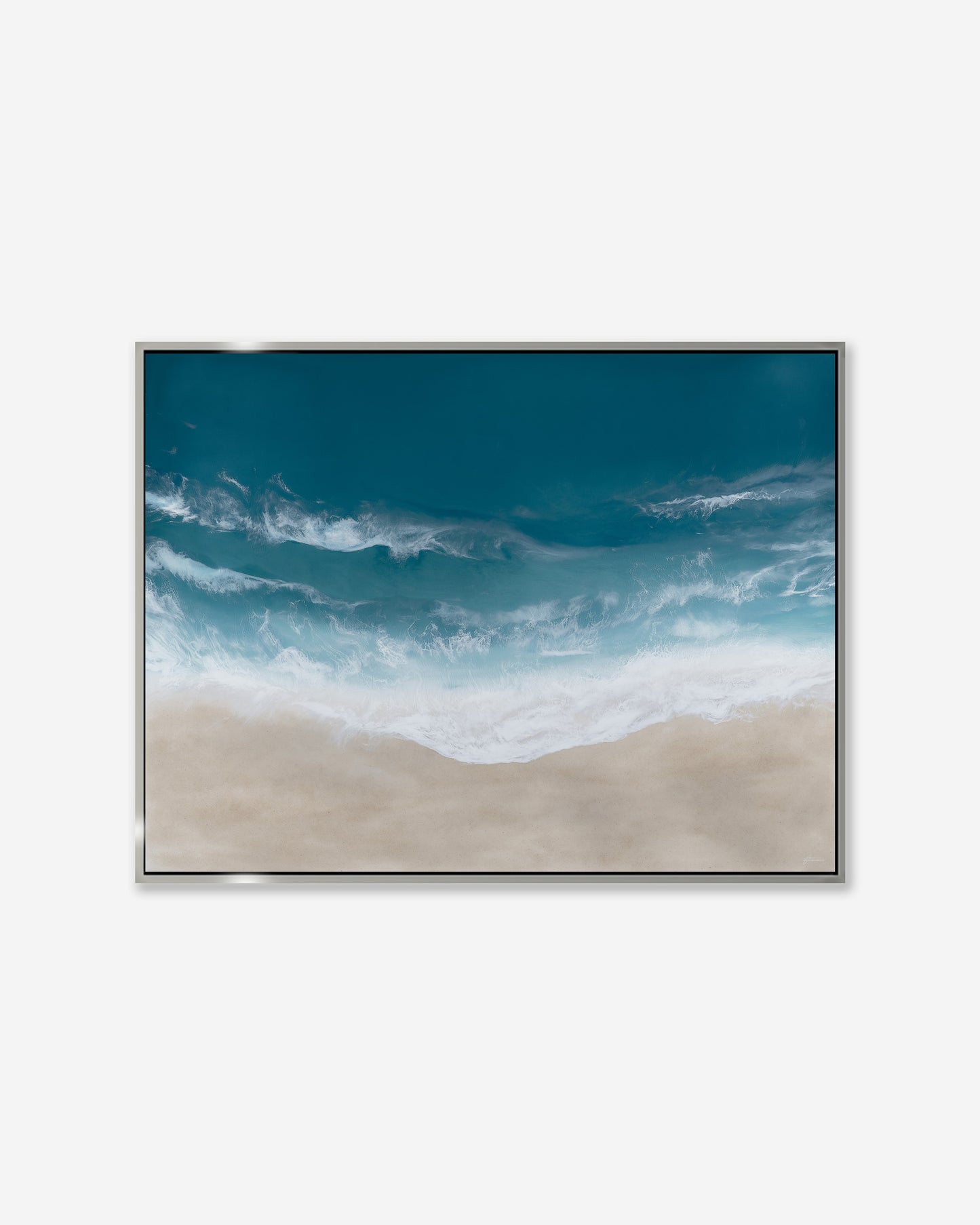 MILLOWL SHORE — Framed Canvas Print