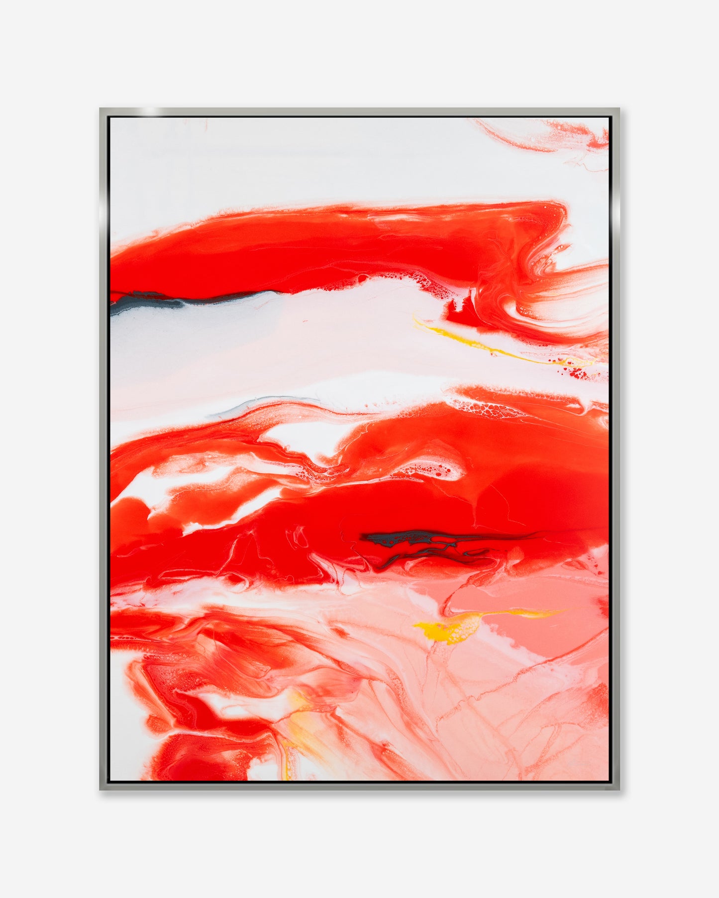 Calm Amongst The Chaos II — Framed Canvas Print