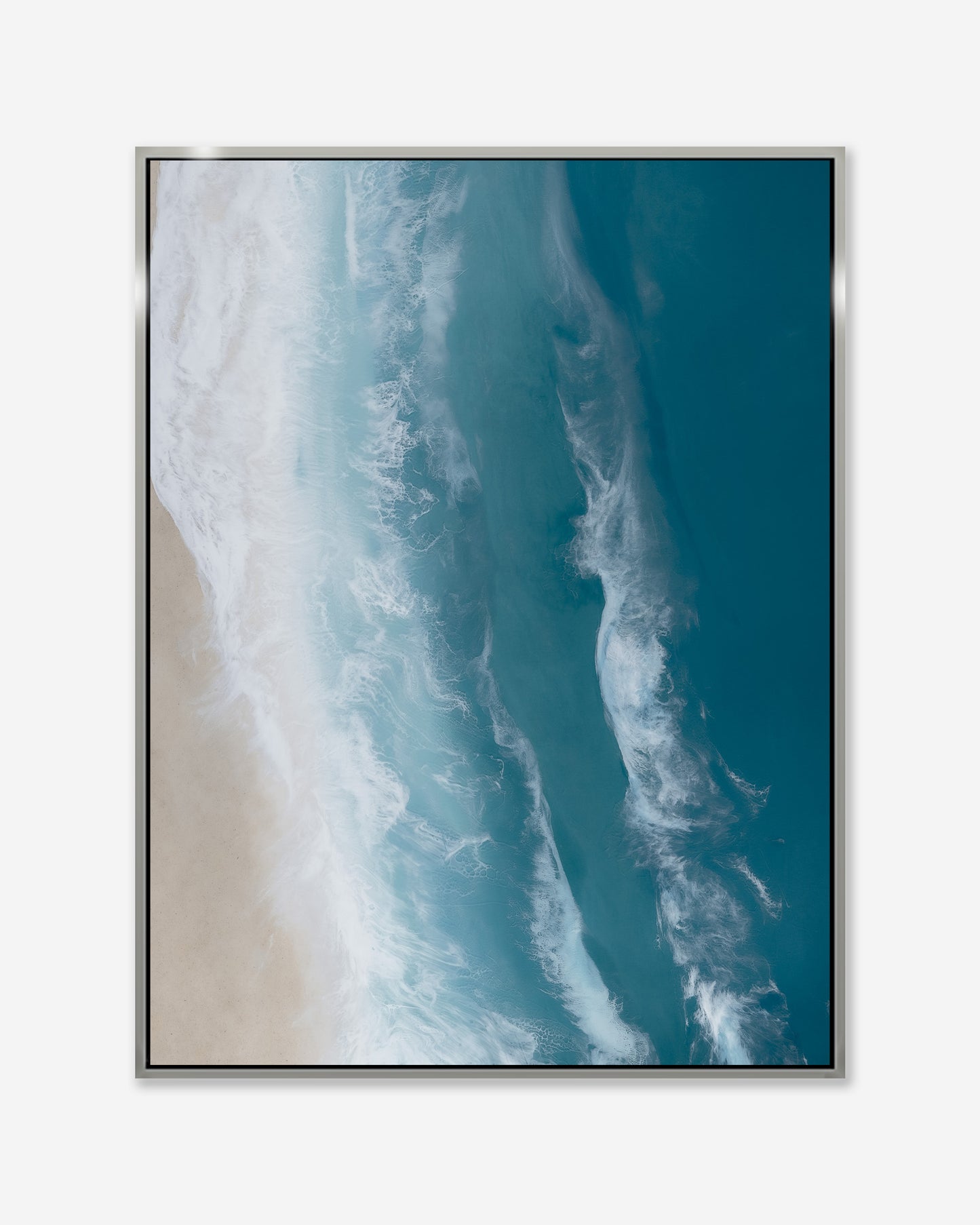 ETERNAL BLUE — Framed Canvas Print