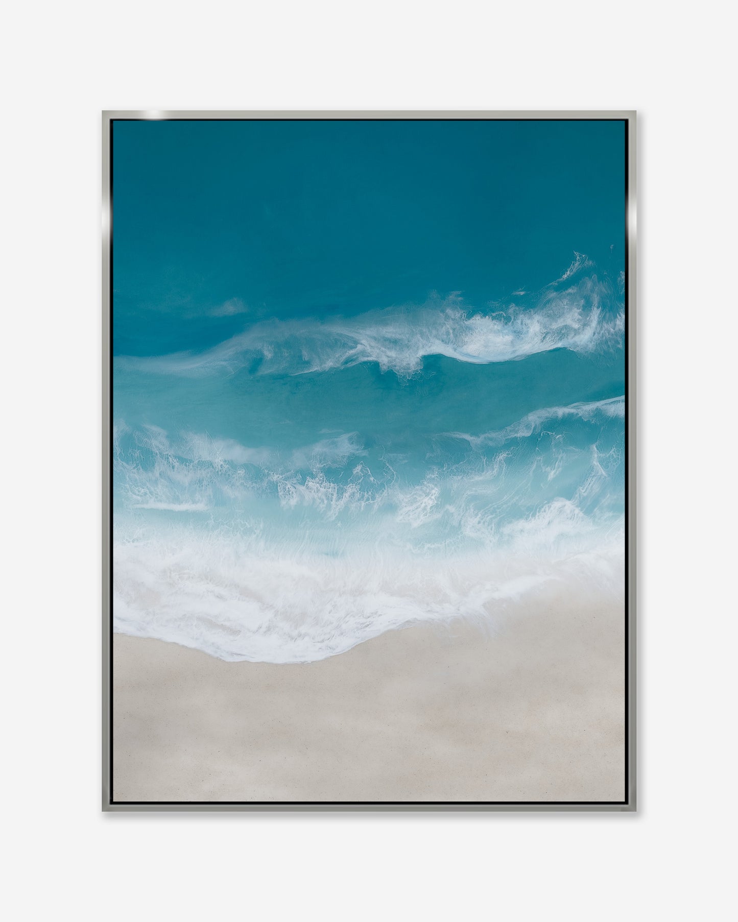 HAZY HORIZONS — Framed Canvas Print