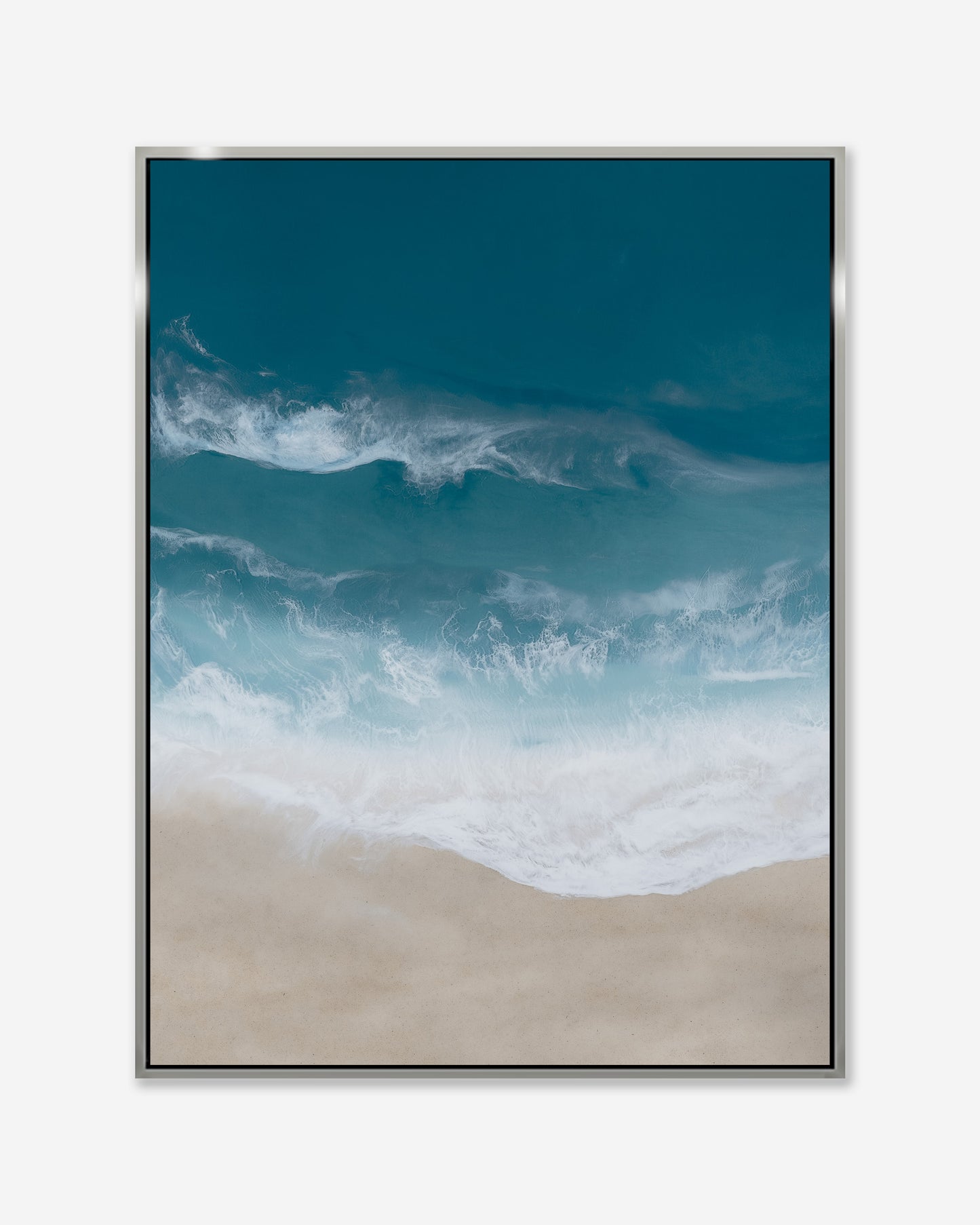 TRANQUIL DEPTHS — Framed Canvas Print