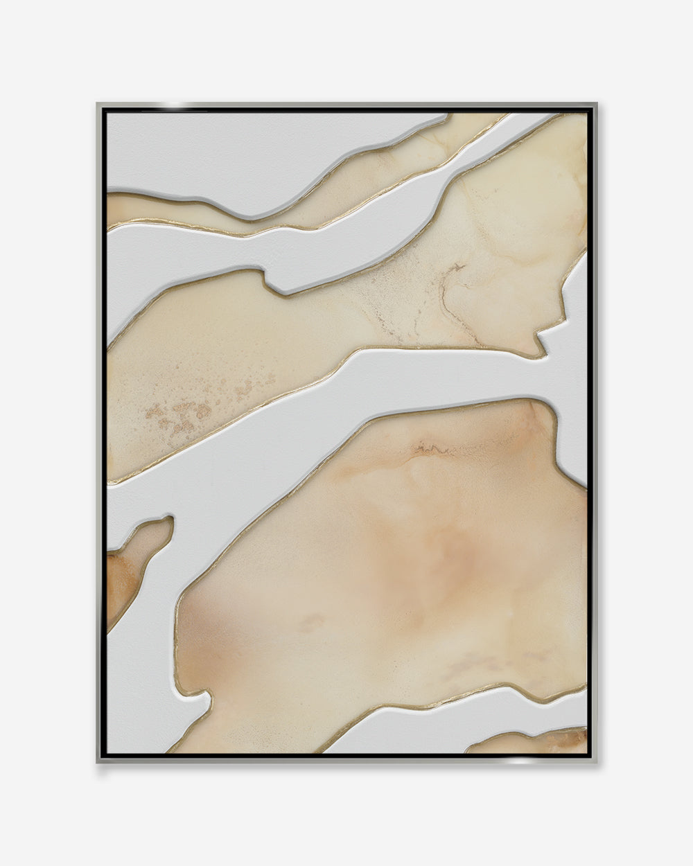 IVORY REVERIE — Framed Canvas Print