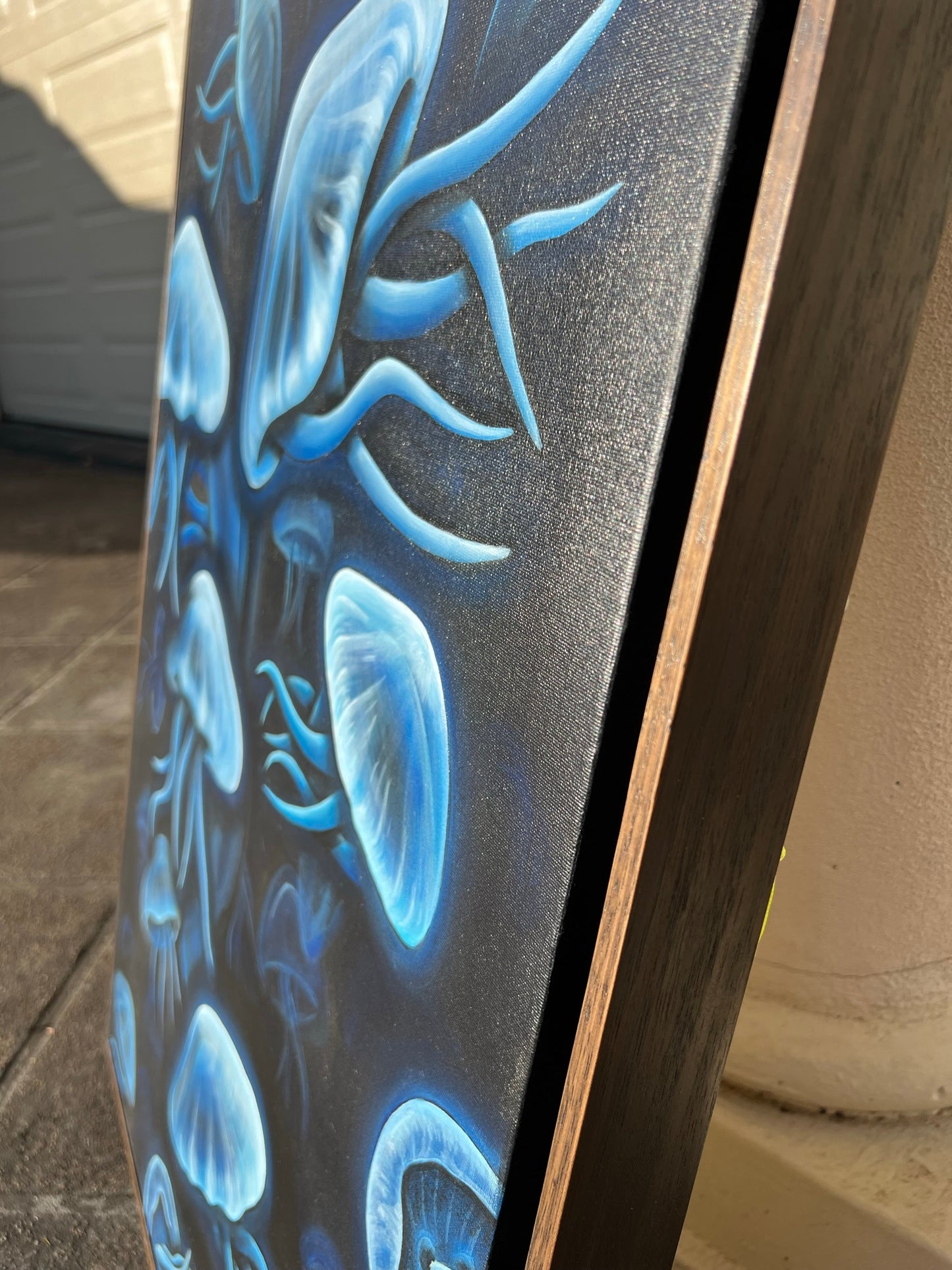Jellyfish Luminous - Floating Frame Included