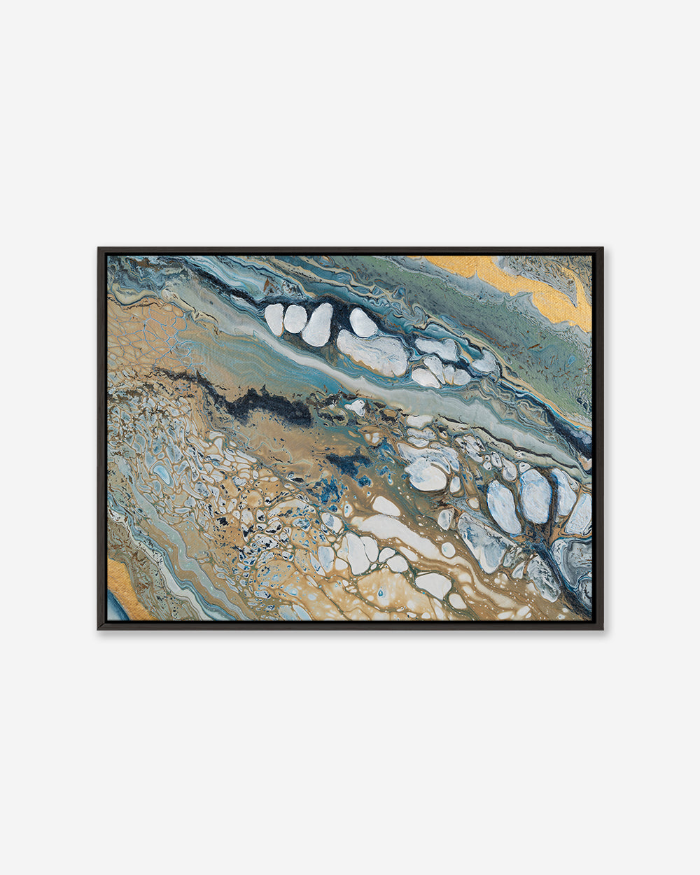 MARINE VALLEY — Framed Canvas Print