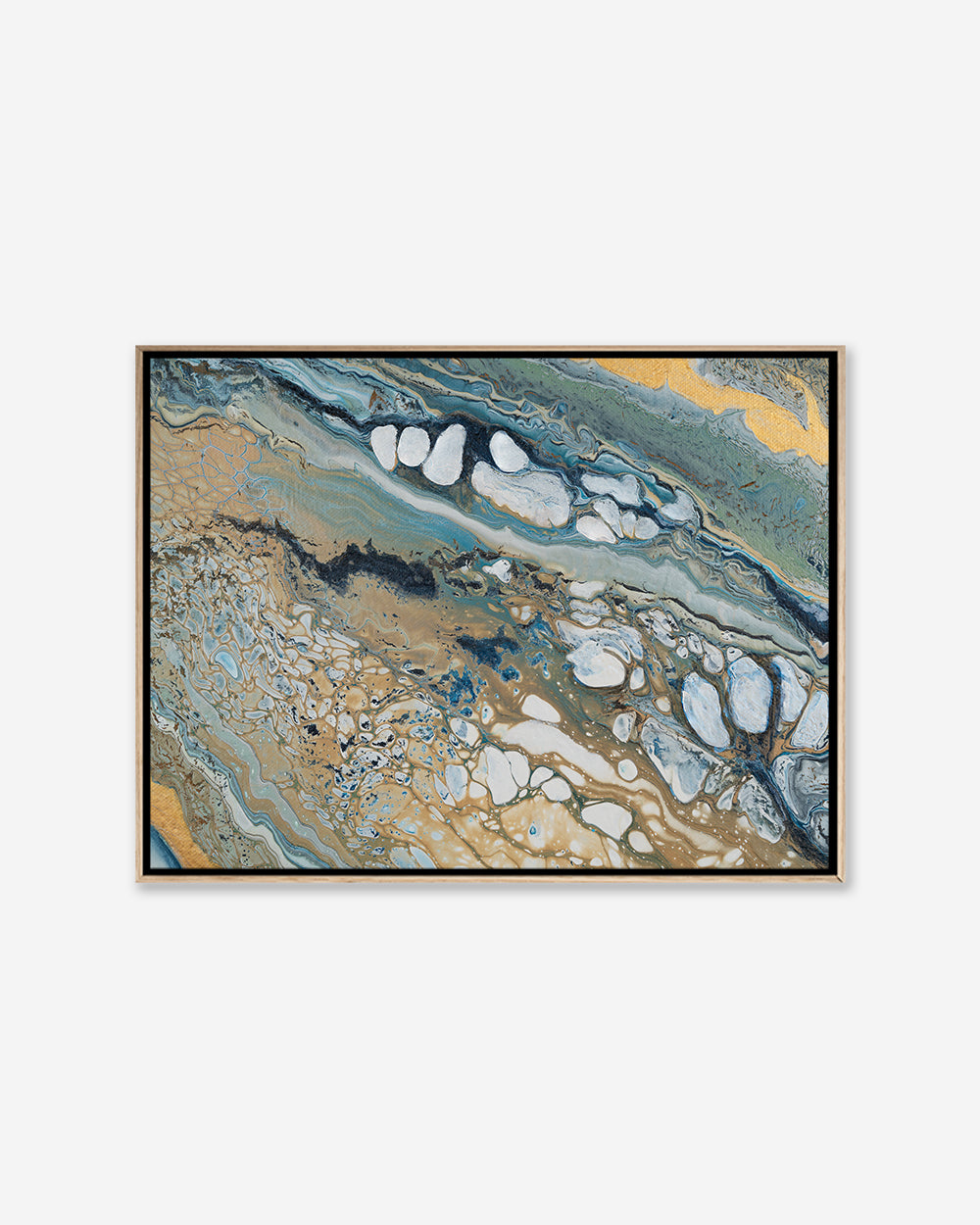 MARINE VALLEY — Framed Canvas Print