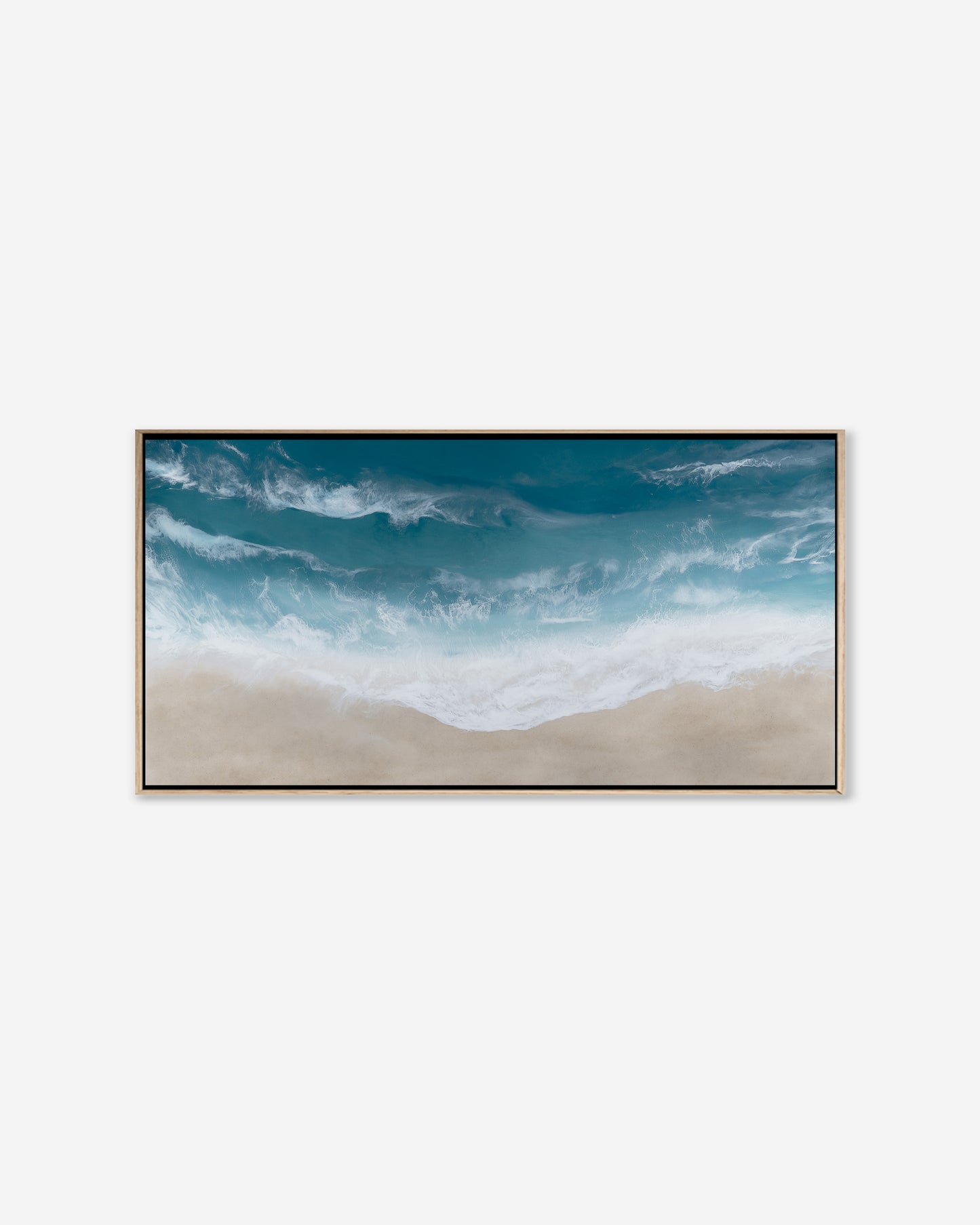 MILLOWL SHORE — Pano Framed Canvas Print