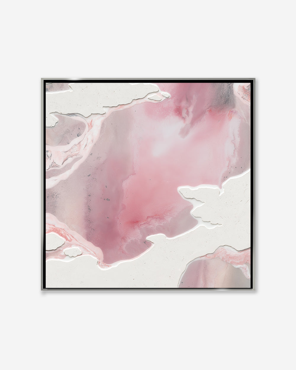 VALENTINE — Square Framed Canvas Print