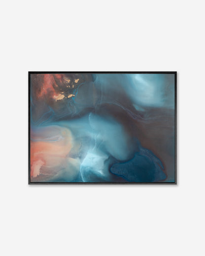 Celestial Veil  — Framed Canvas Print