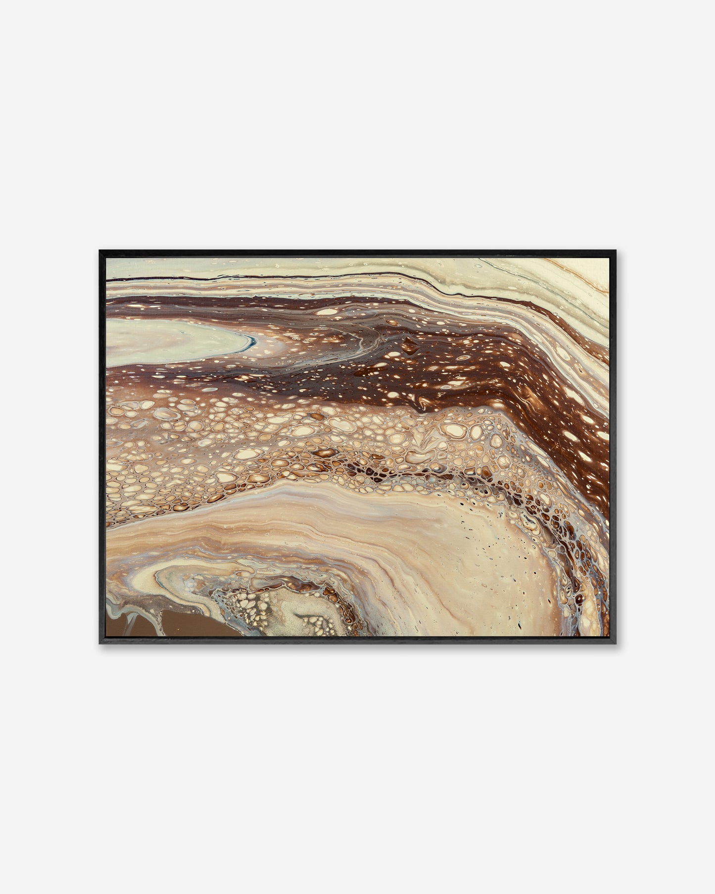 Sandstone — Framed Canvas Print