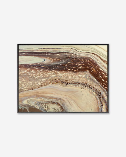 Sandstone — Framed Canvas Print