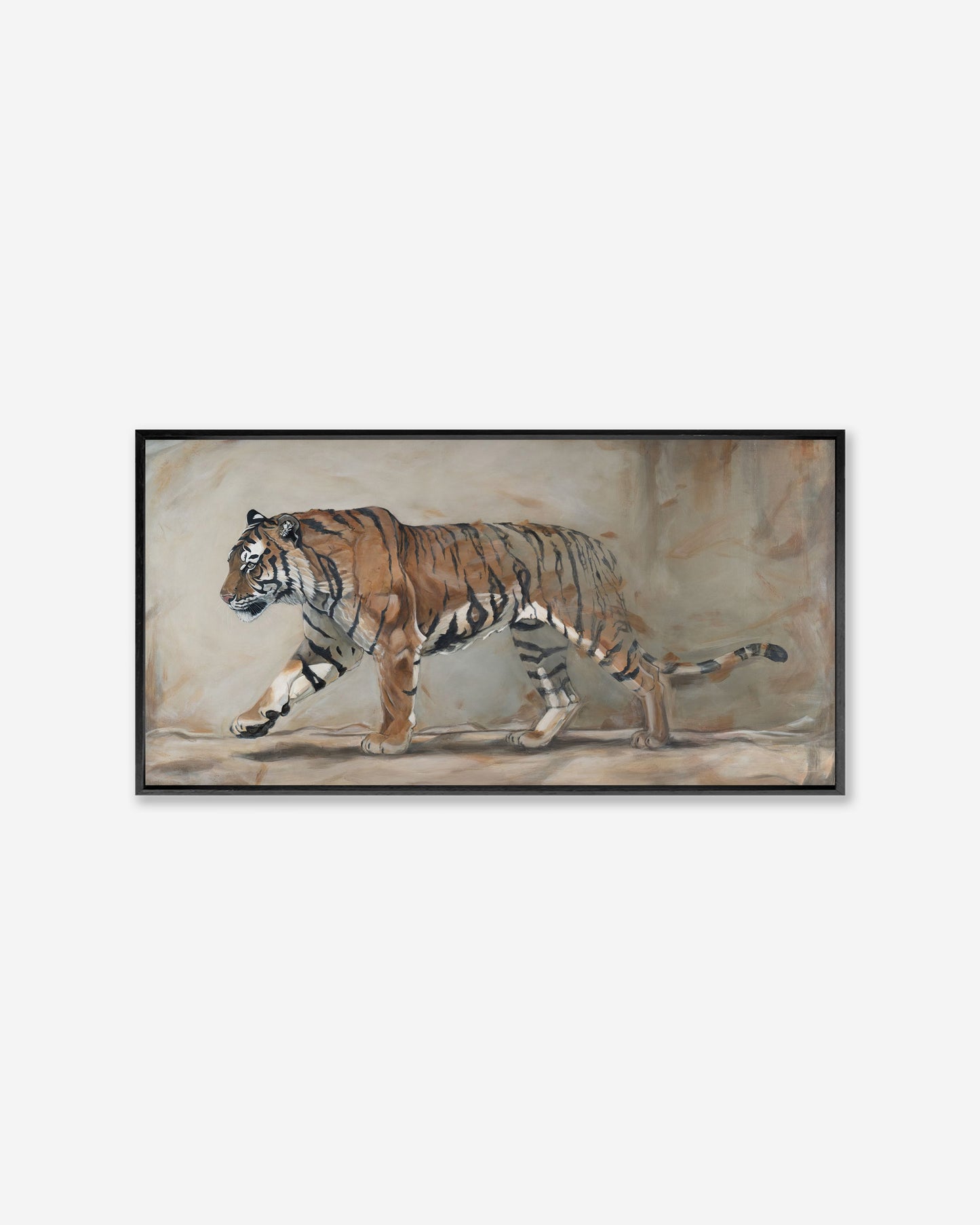 The Quiet King  — Pano Framed Canvas Print