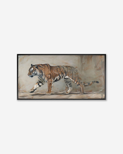 The Quiet King  — Pano Framed Canvas Print