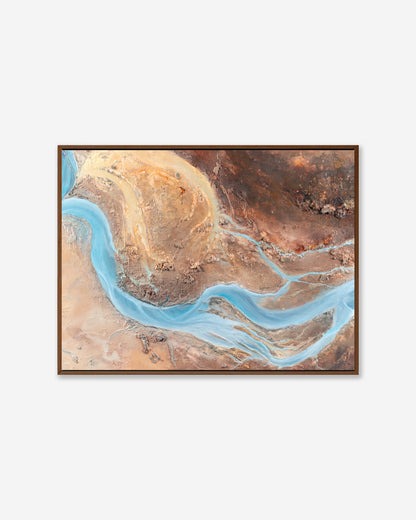 Breath Of The Land I — Framed Canvas Print