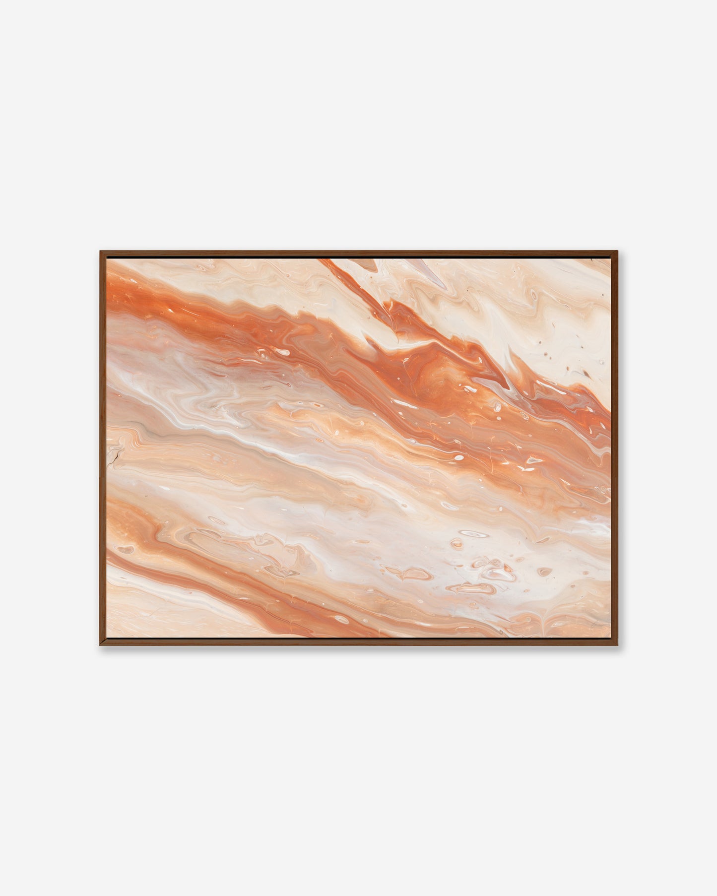 Red Earth— Framed Canvas Print