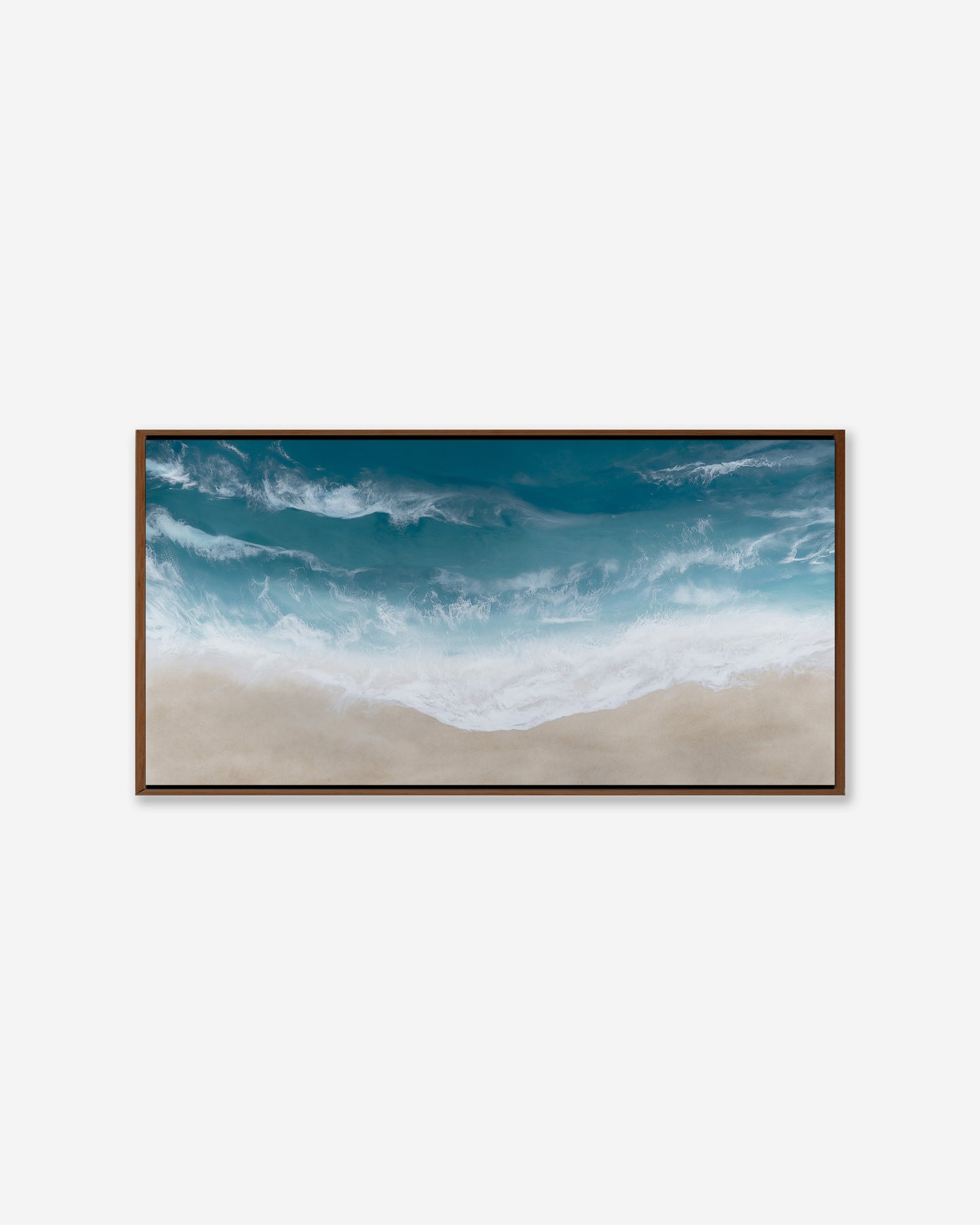 MILLOWL SHORE — Pano Framed Canvas Print