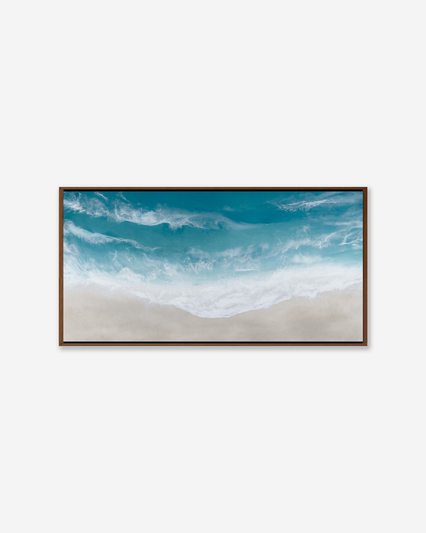 OCEAN HAZE  — Pano Framed Canvas Print
