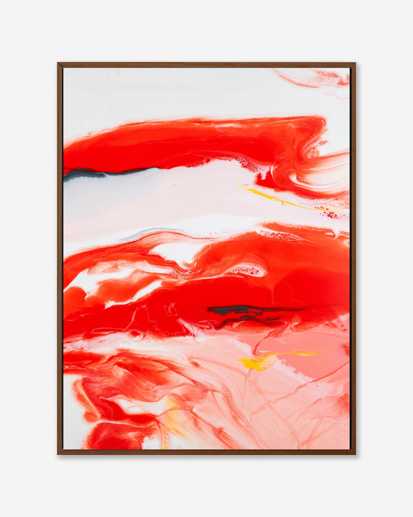 Calm Amongst The Chaos II — Framed Canvas Print