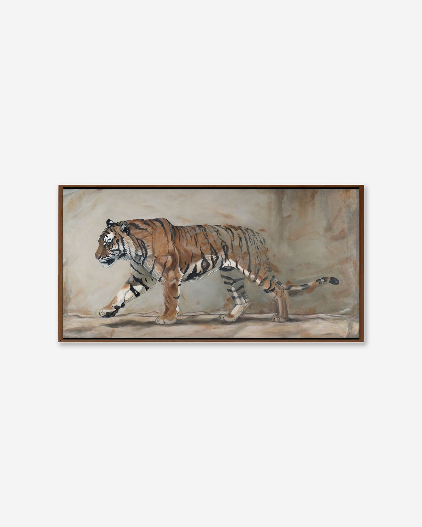 The Quiet King  — Pano Framed Canvas Print