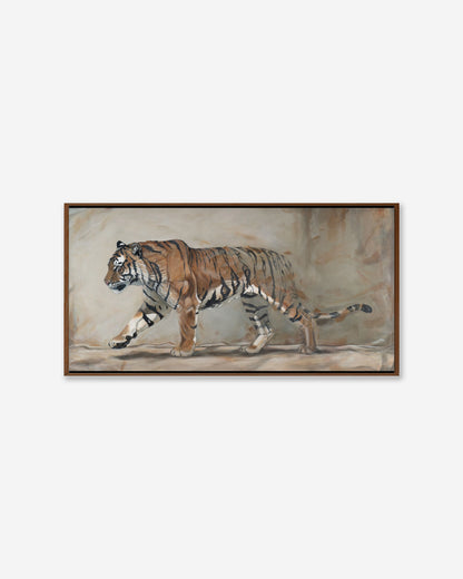 The Quiet King  — Pano Framed Canvas Print