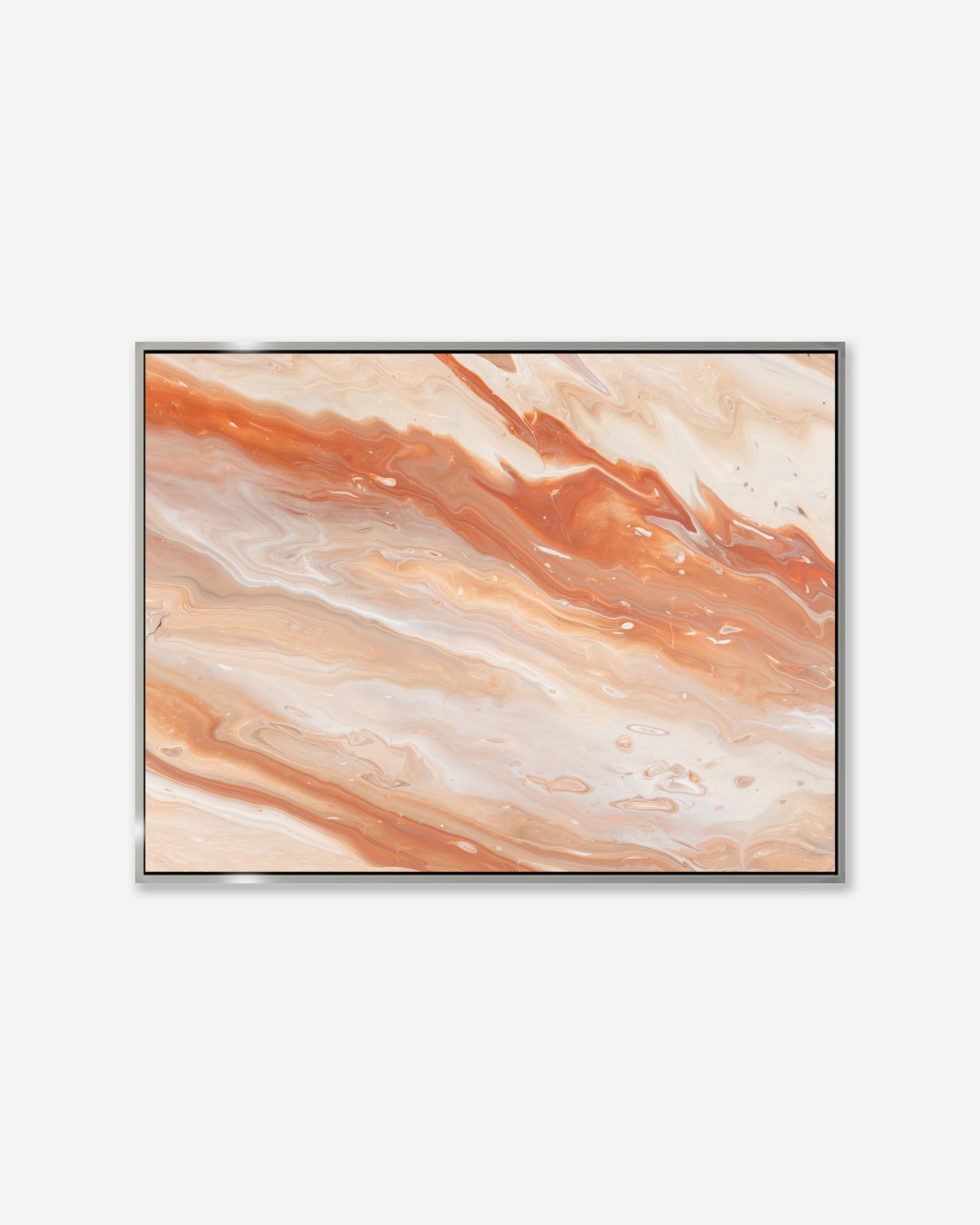 Red Earth— Framed Canvas Print