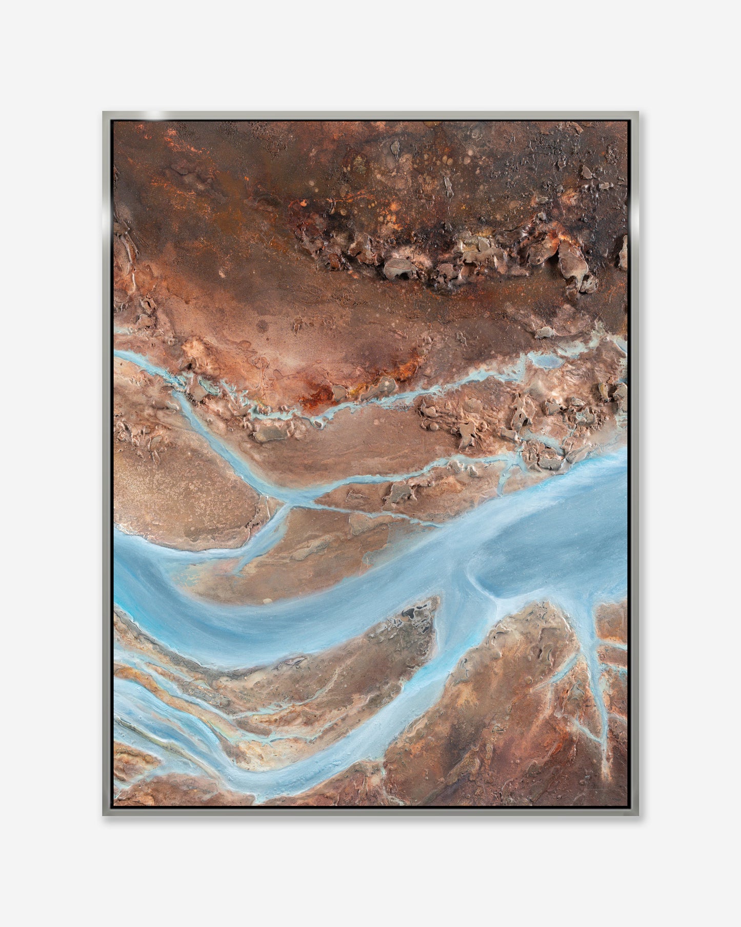 Breath Of The Land — Framed Canvas Print