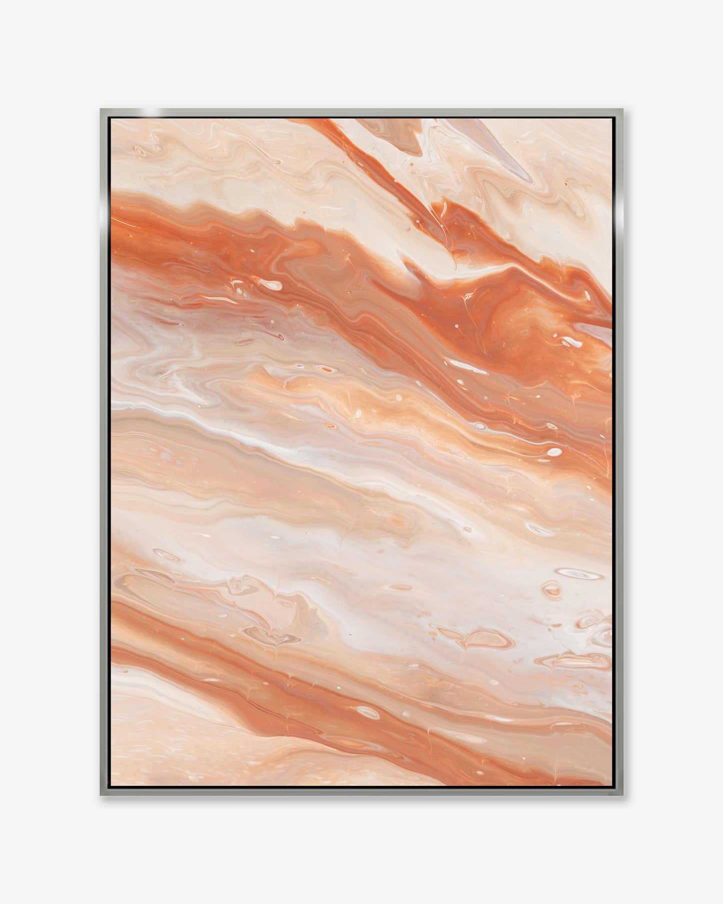 Red Earth — Framed Canvas Print