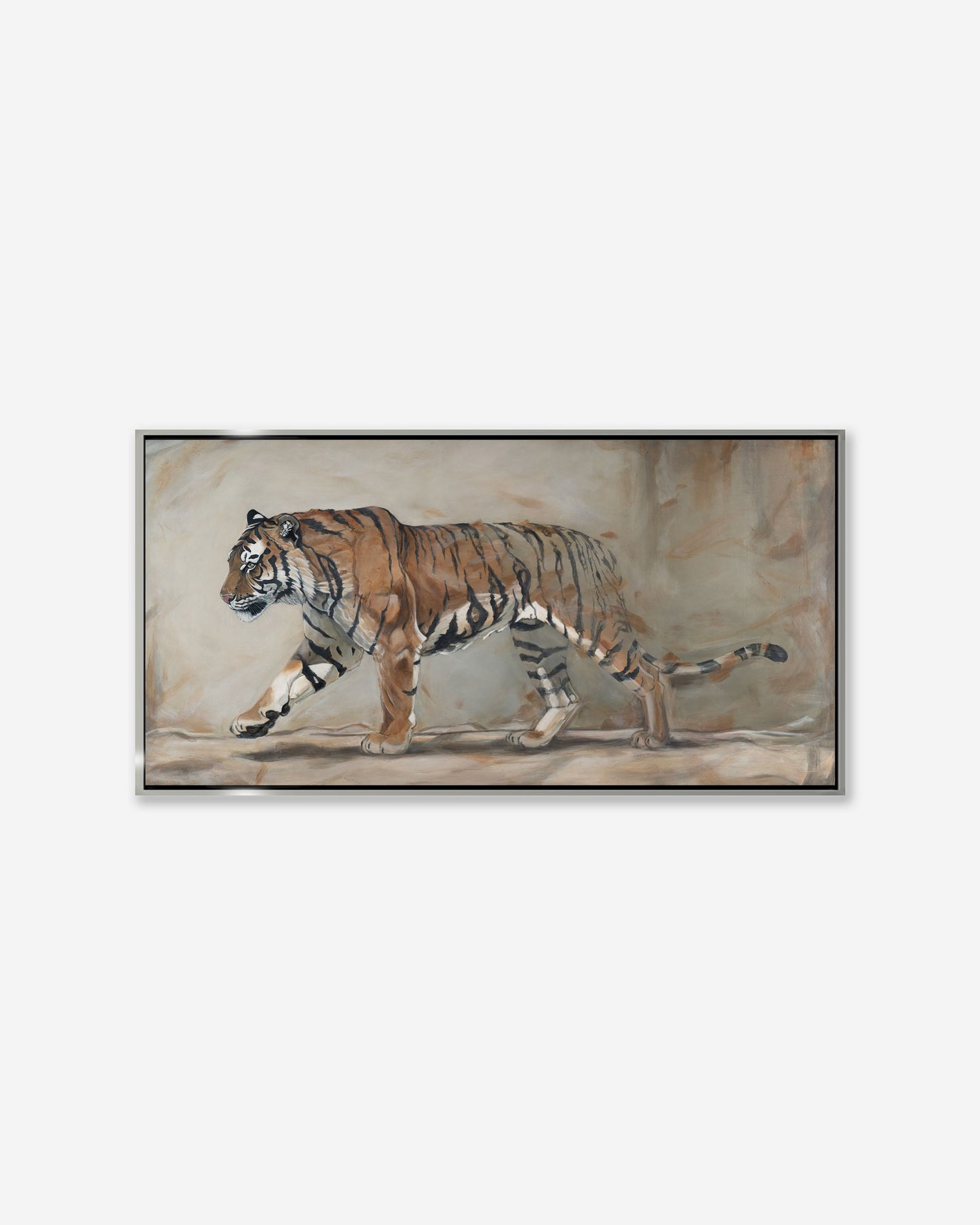 The Quiet King  — Pano Framed Canvas Print