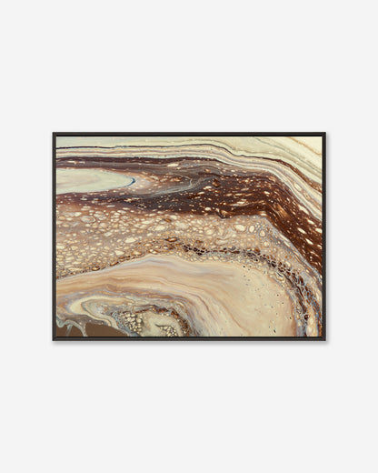 Sandstone — Framed Canvas Print