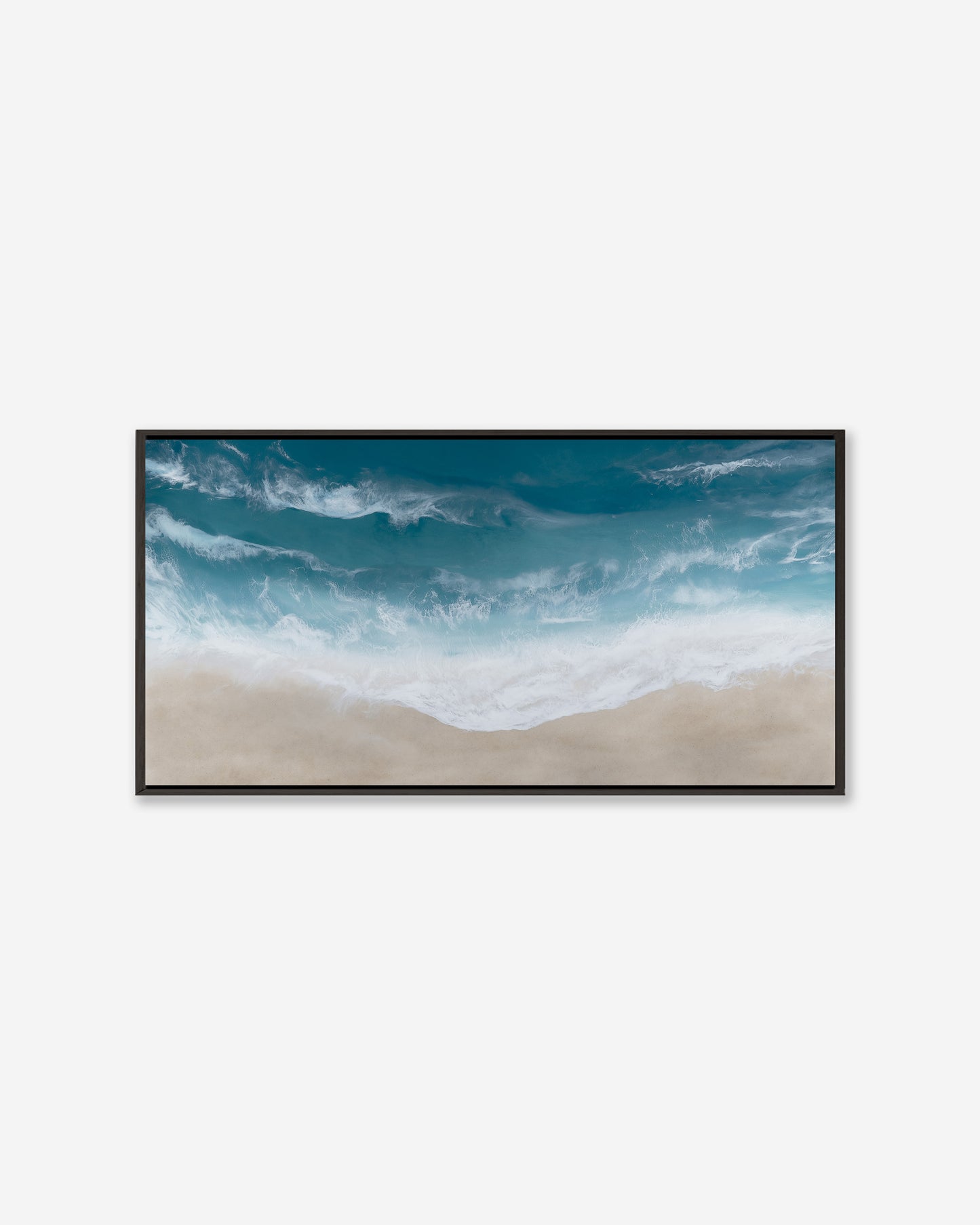 MILLOWL SHORE — Pano Framed Canvas Print