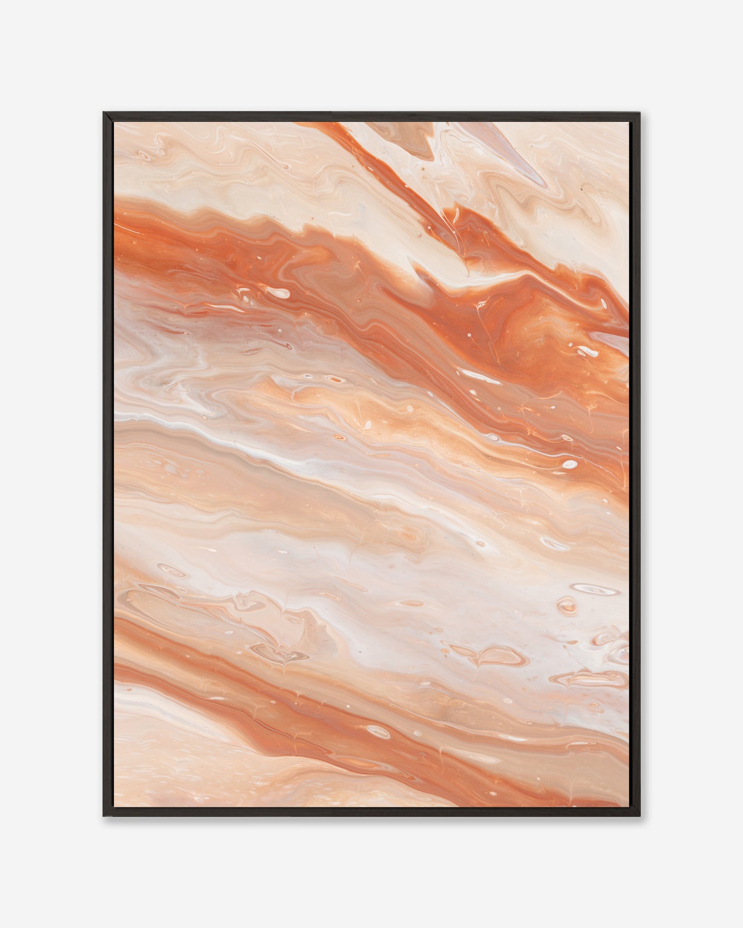 Red Earth — Framed Canvas Print