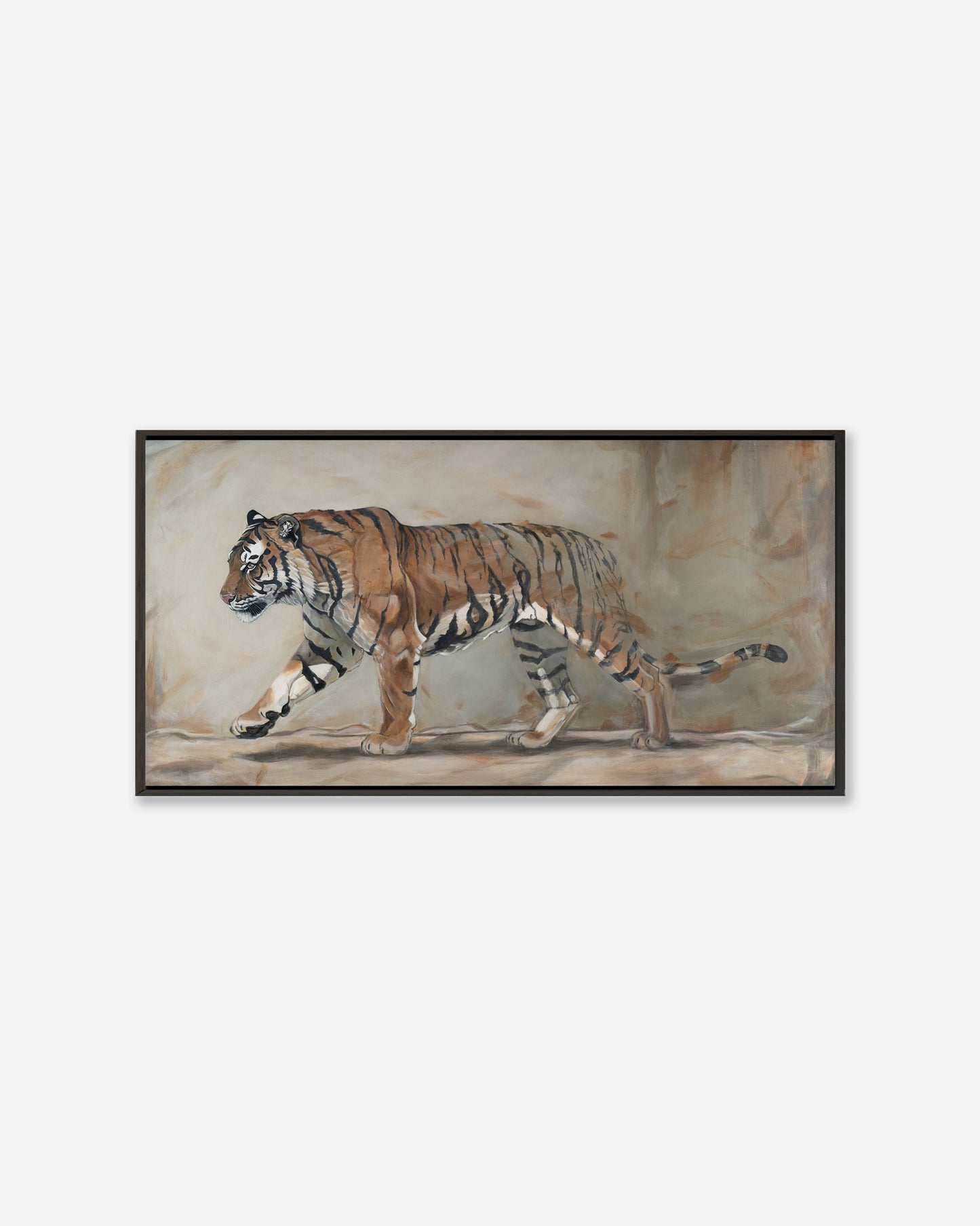 The Quiet King  — Pano Framed Canvas Print