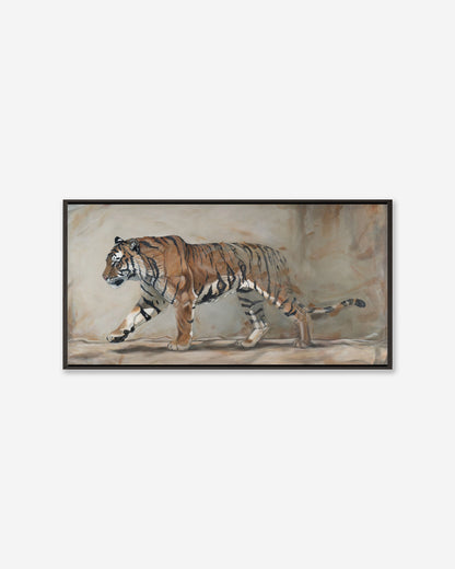 The Quiet King  — Pano Framed Canvas Print