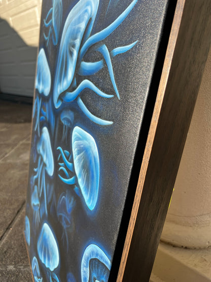 Jellyfish Luminous - Floating Frame Included