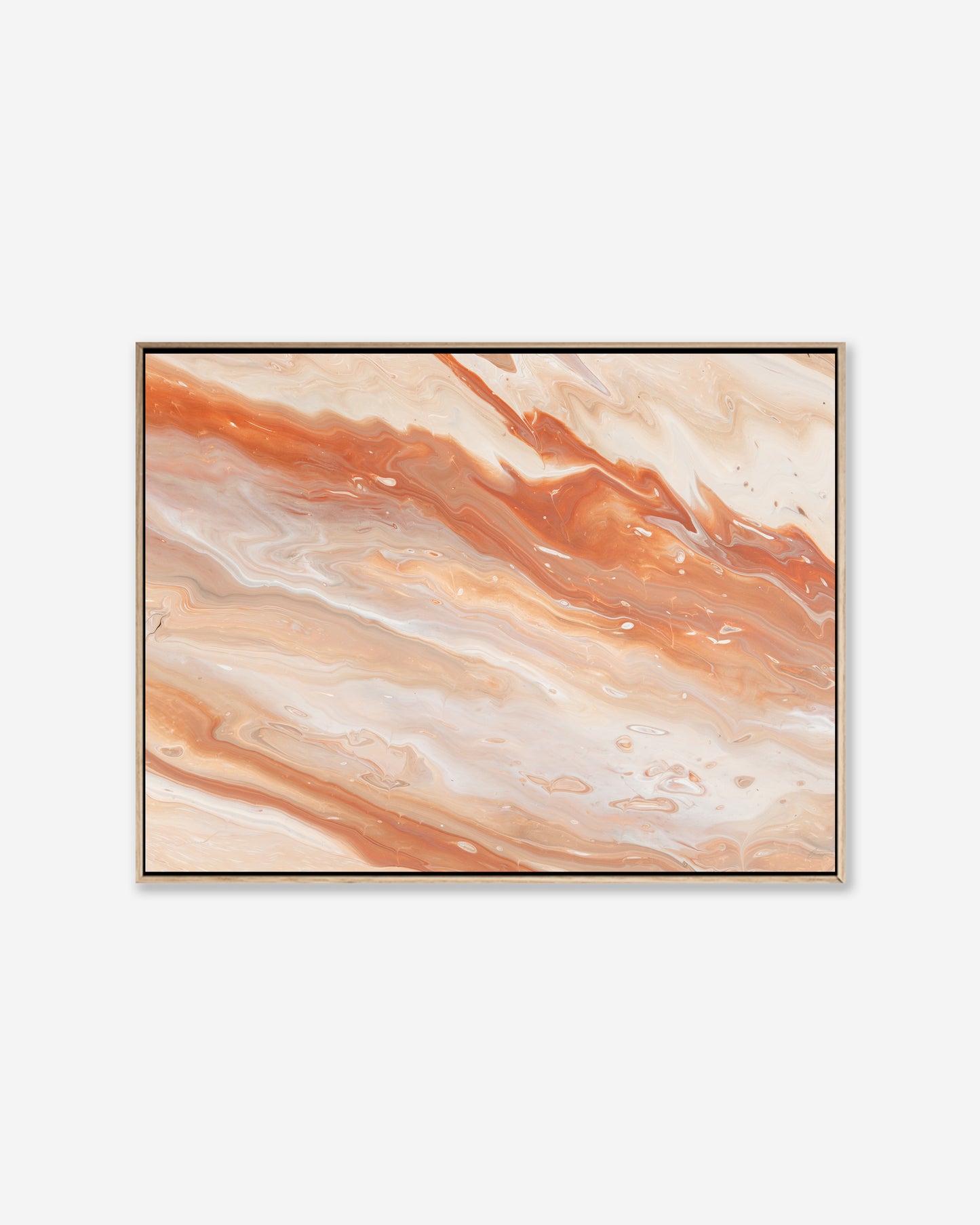 Red Earth— Framed Canvas Print