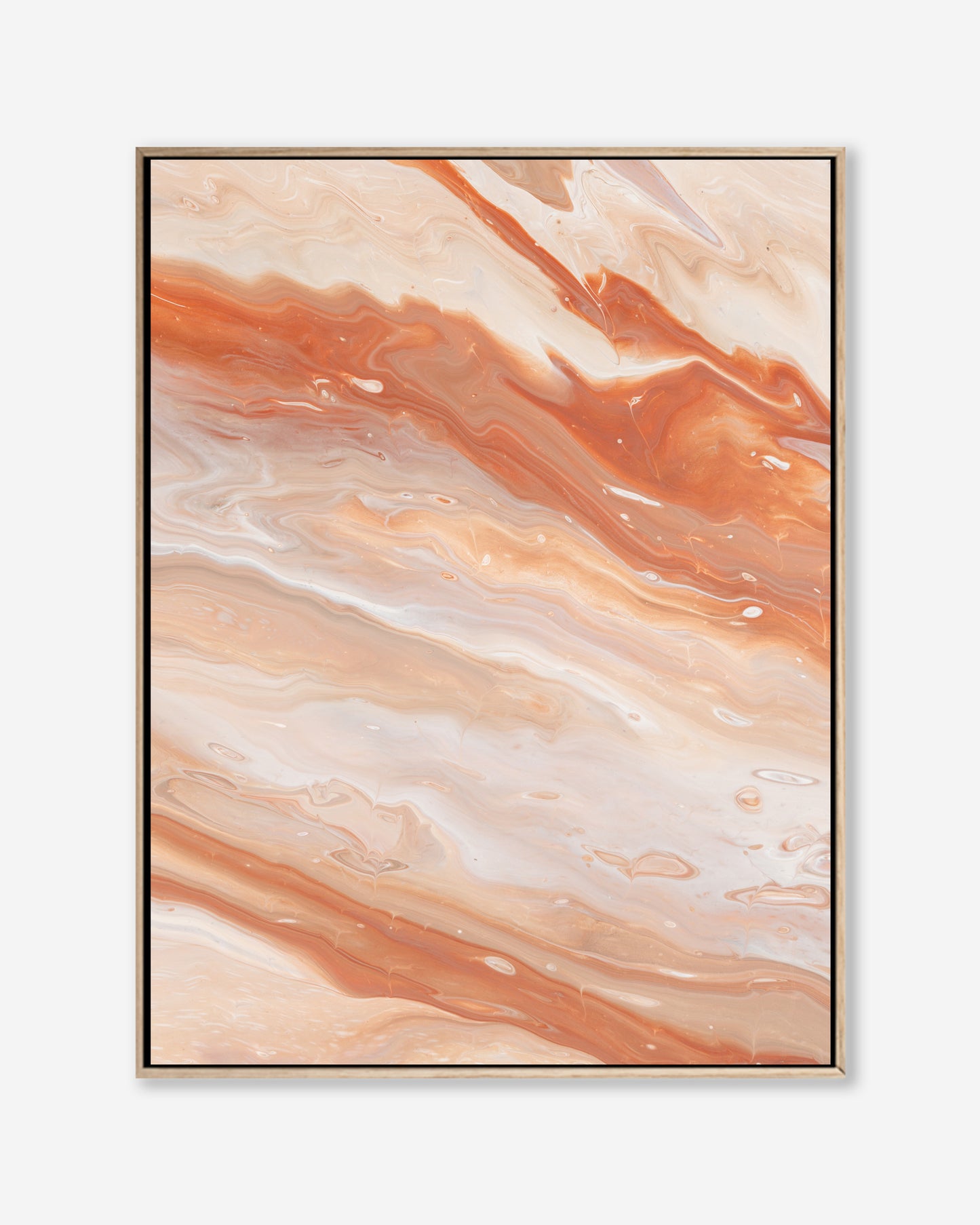 Red Earth — Framed Canvas Print
