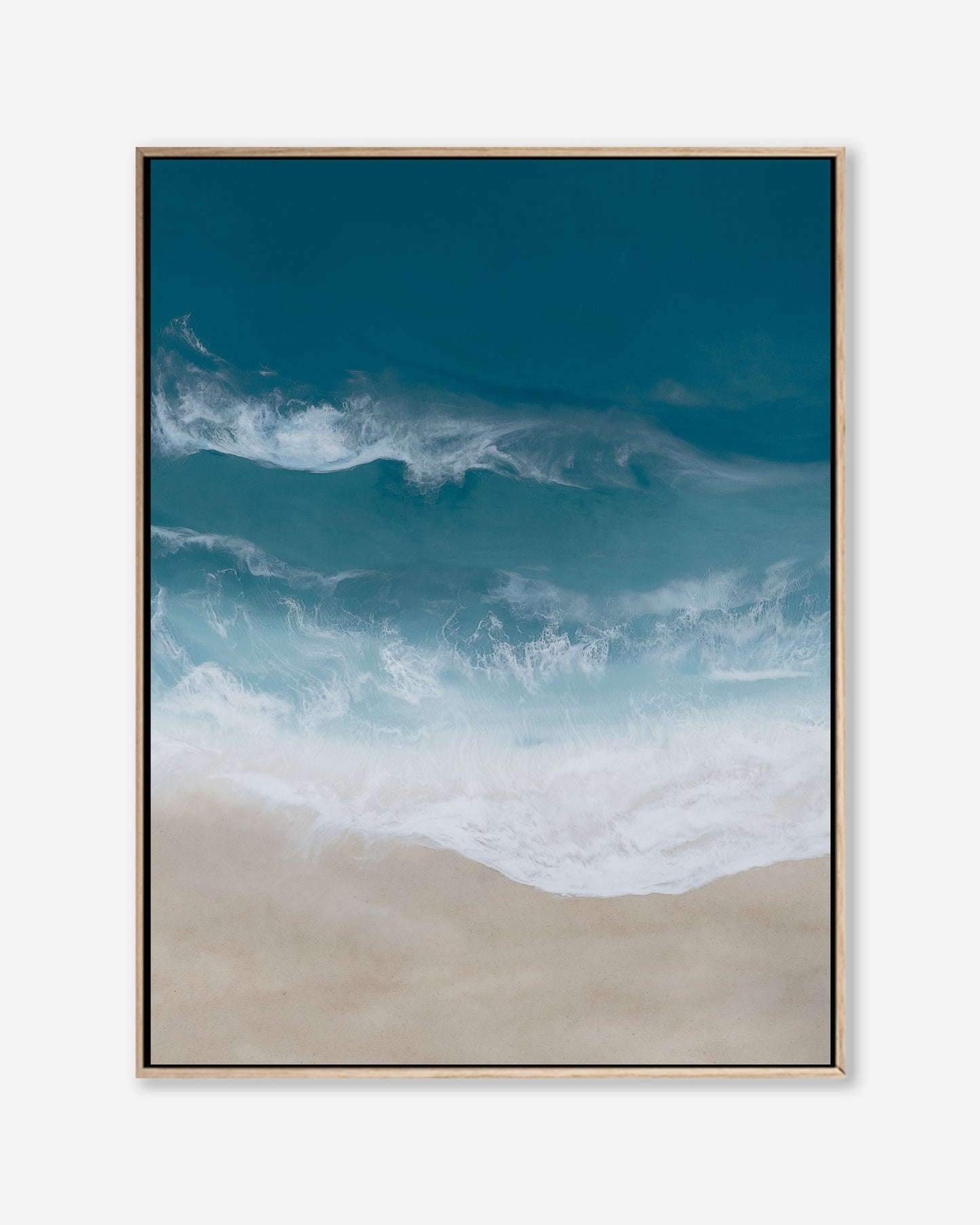 TRANQUIL DEPTHS — Framed Canvas Print