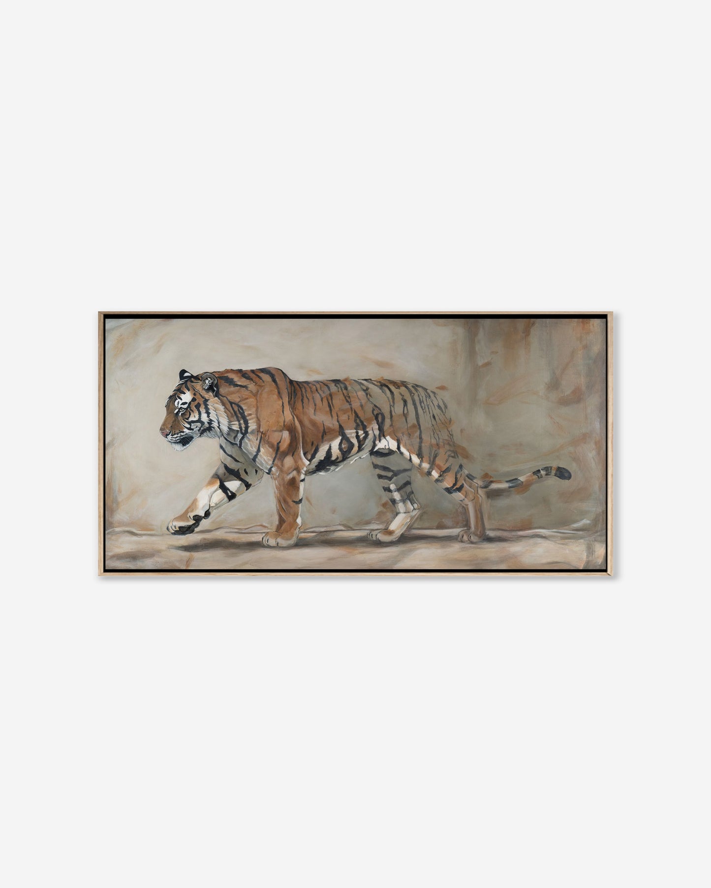 The Quiet King  — Pano Framed Canvas Print