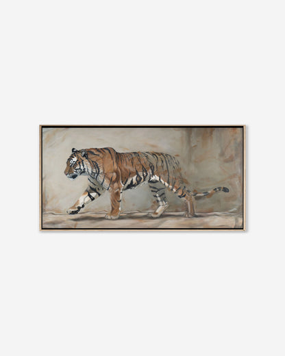 The Quiet King  — Pano Framed Canvas Print