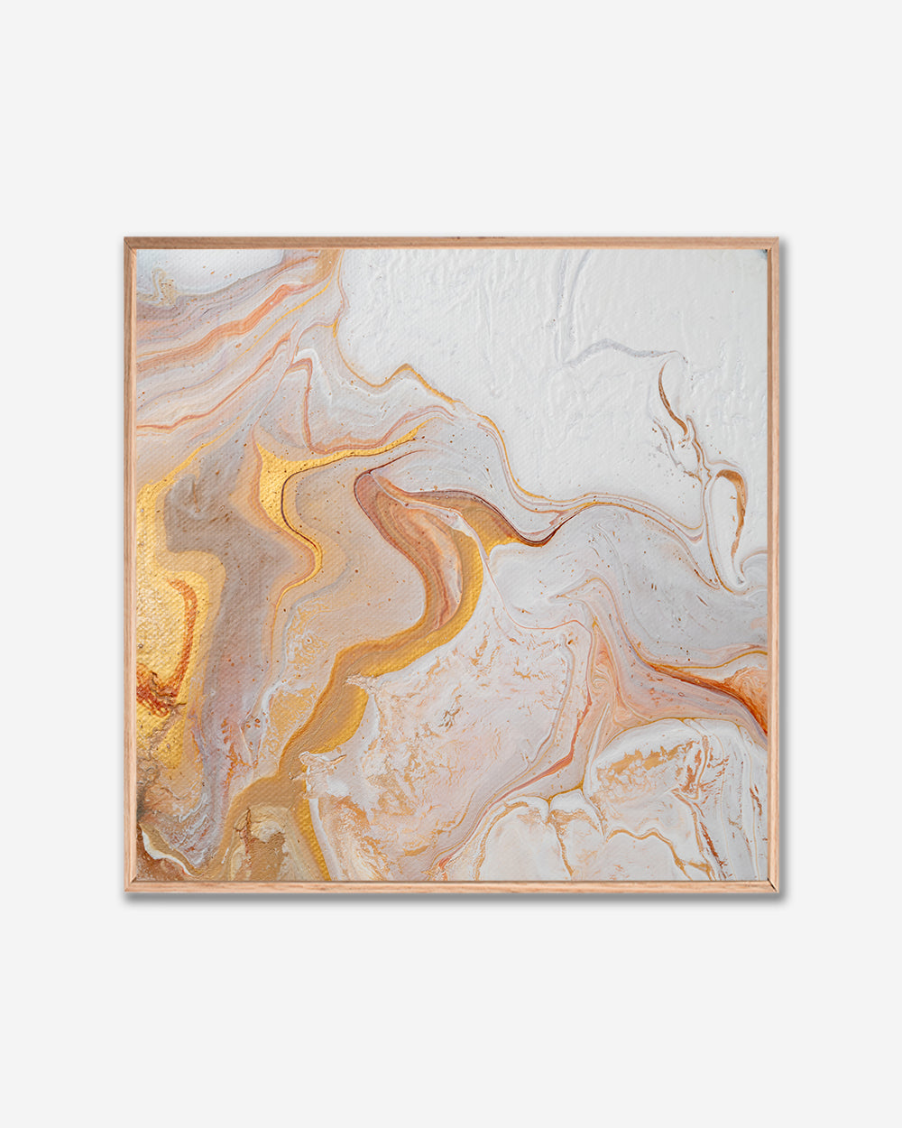 OUTBACK DUNES — Framed Canvas Print