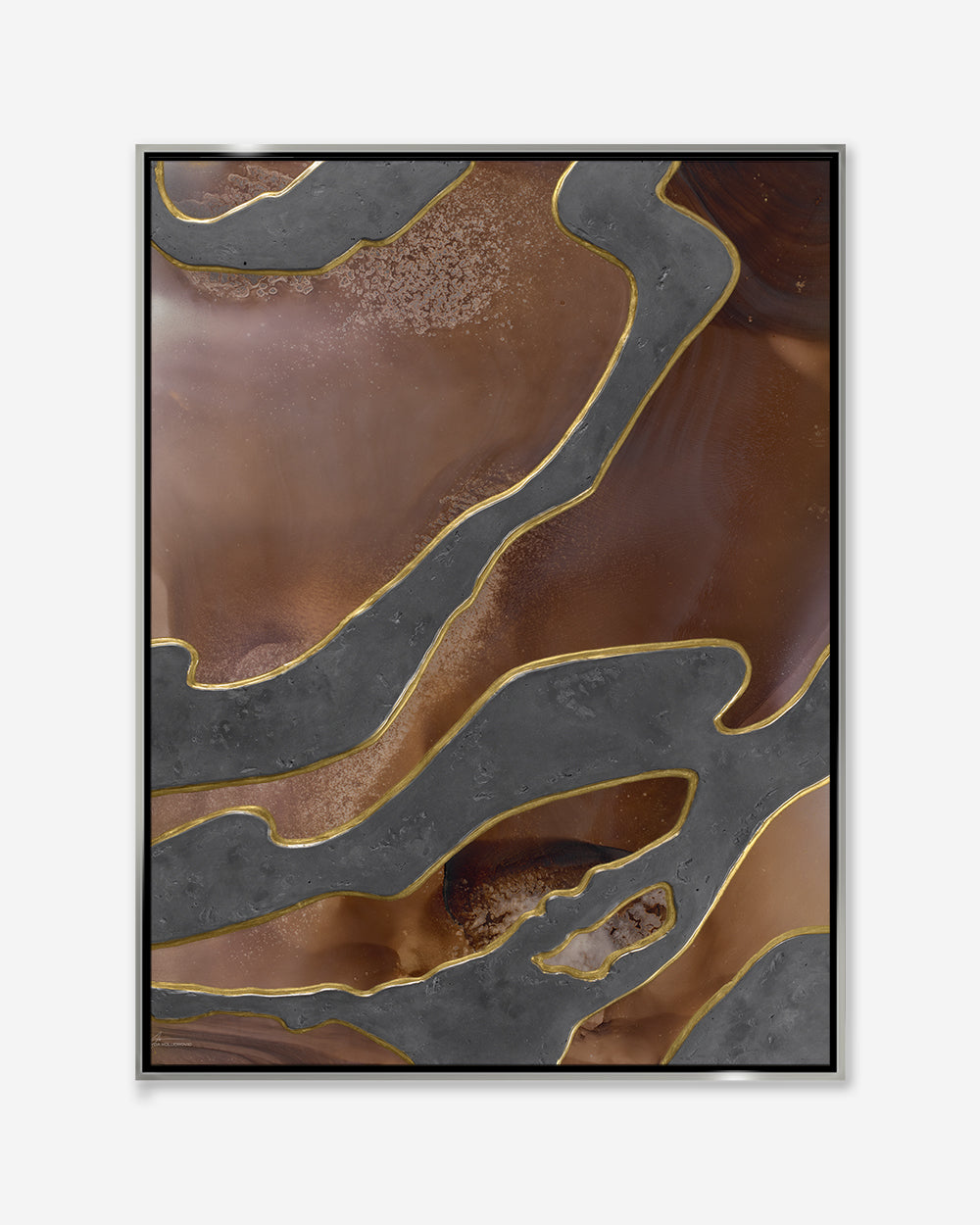SEPIA — Framed Canvas Print
