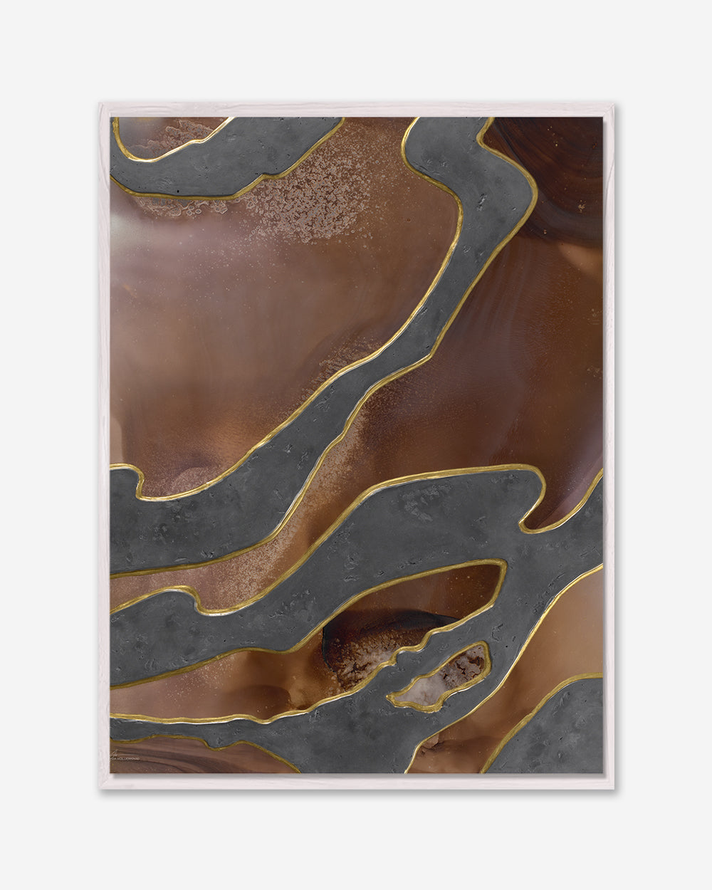 SEPIA — Framed Canvas Print