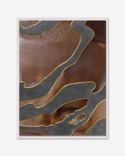 SEPIA — Framed Canvas Print