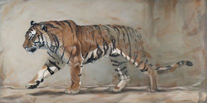 The Quiet King  — Pano Framed Canvas Print