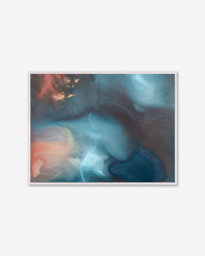 Celestial Veil  — Framed Canvas Print