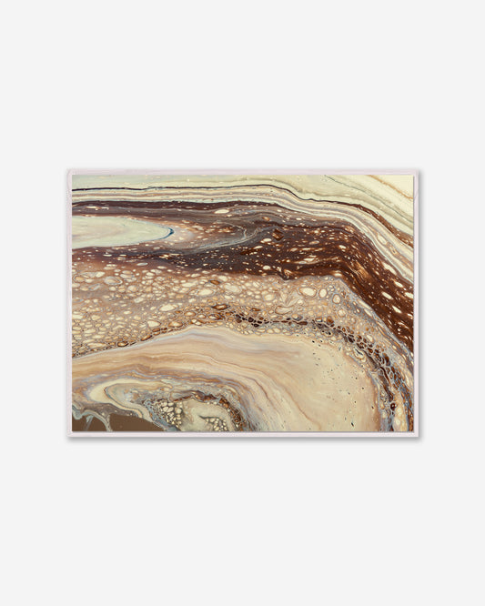 Sandstone — Framed Canvas Print