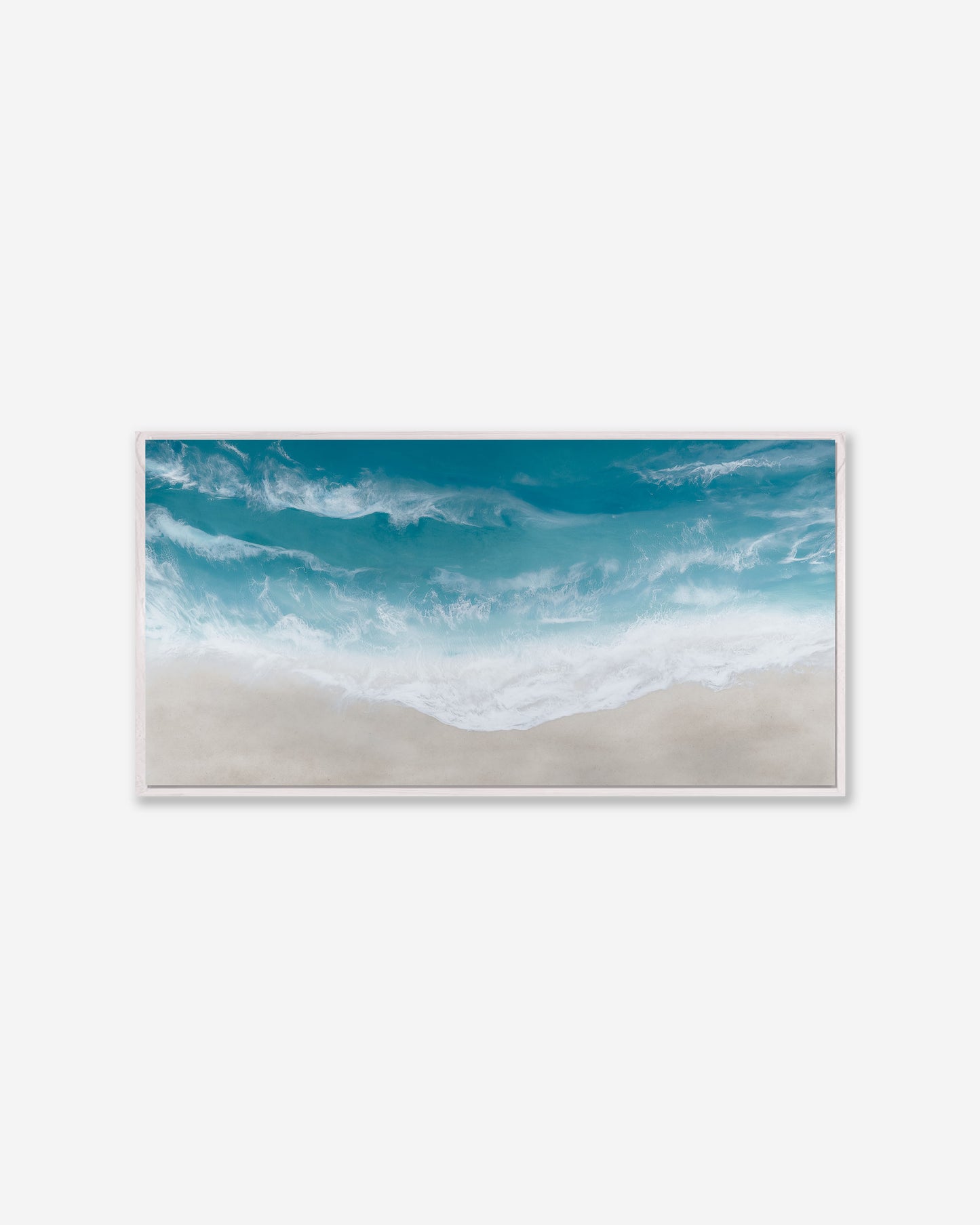 OCEAN HAZE  — Pano Framed Canvas Print