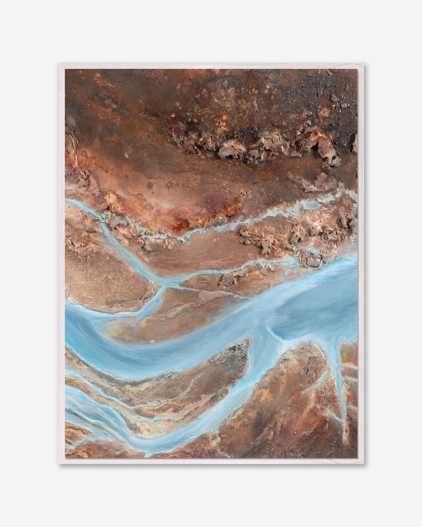 Breath Of The Land — Framed Canvas Print