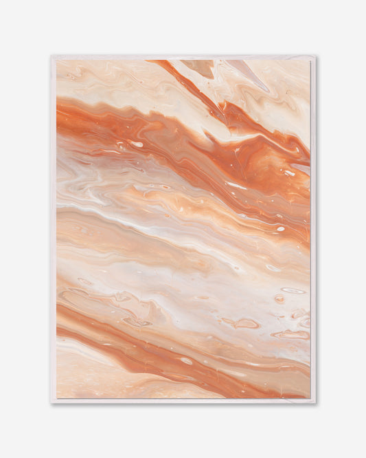 Red Earth — Framed Canvas Print