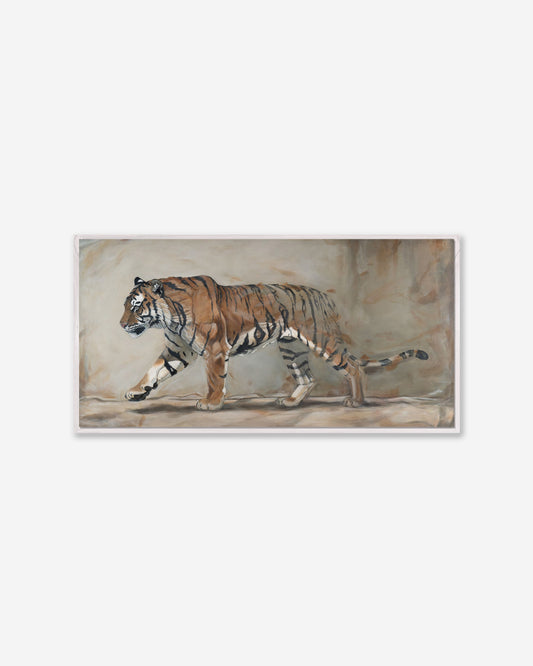 The Quiet King  — Pano Framed Canvas Print